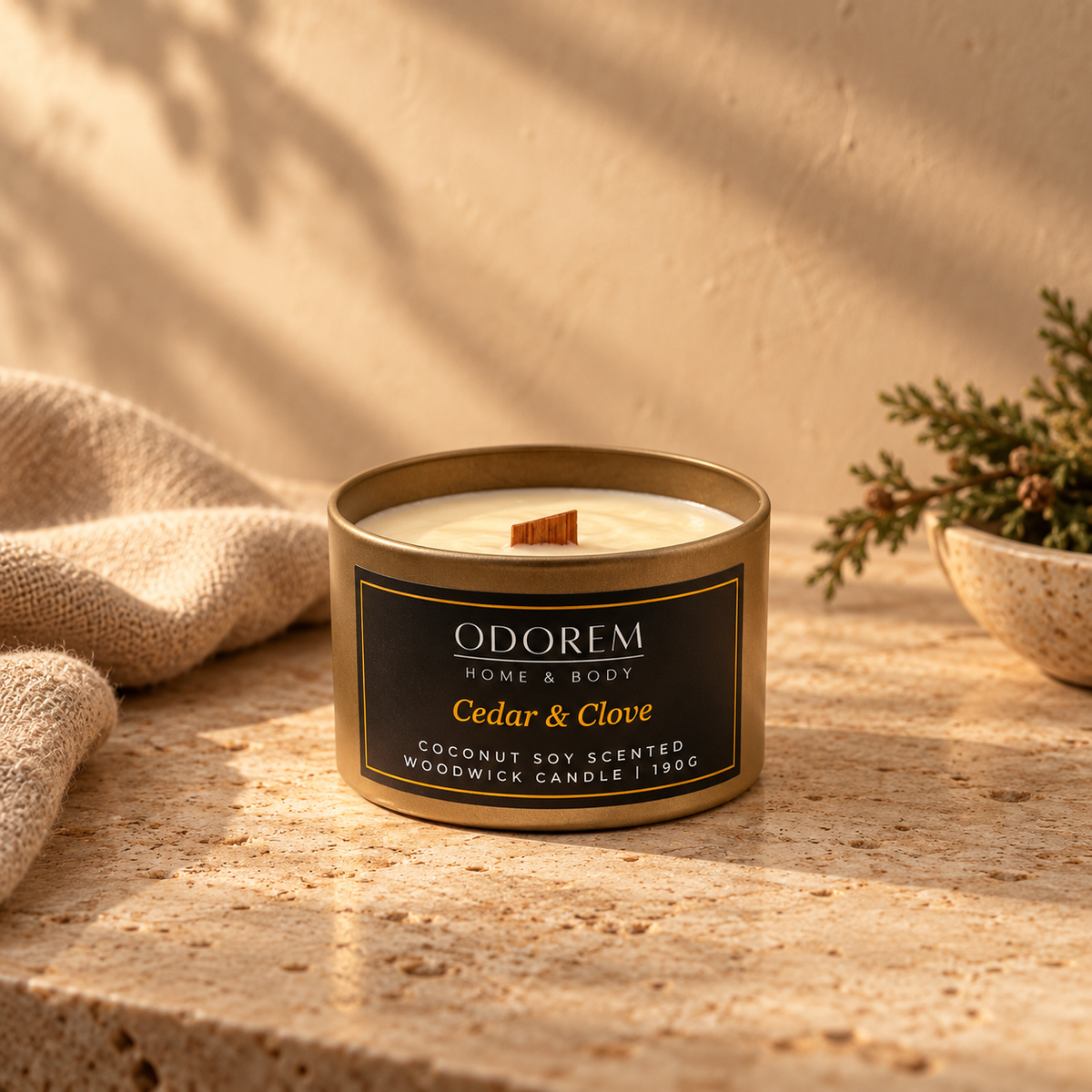 Cedar &amp; Clove - Christmas Tin