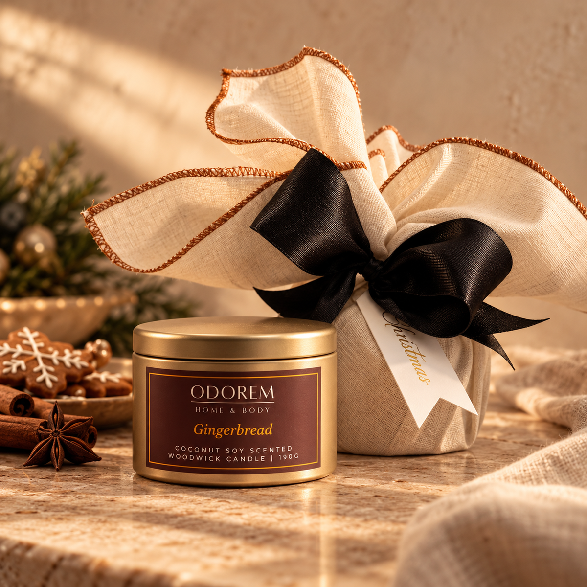 Gingerbread - Christmas Tin