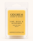 Lime, Basil & Mandarin - Wax Melts 70g
