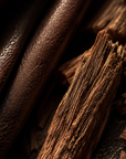 Leather & Sandalwood - Candle tin 100g