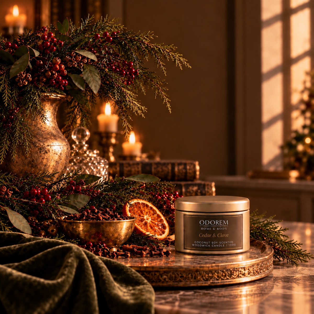 The Christmas Edit - Trio of Christmas Tins